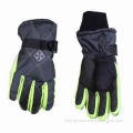 Children's Winter Ski Gloves, Made of Cotton Linen Padded